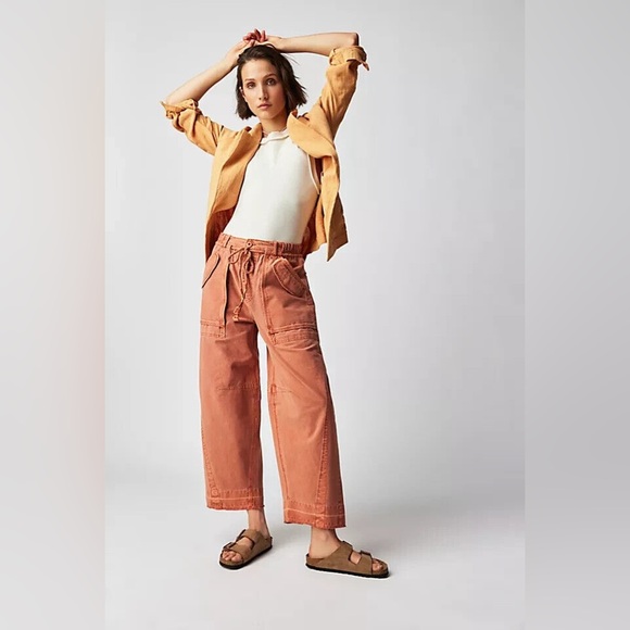 Free People Pants - Free People NEW To The Extreme Barrel Pants